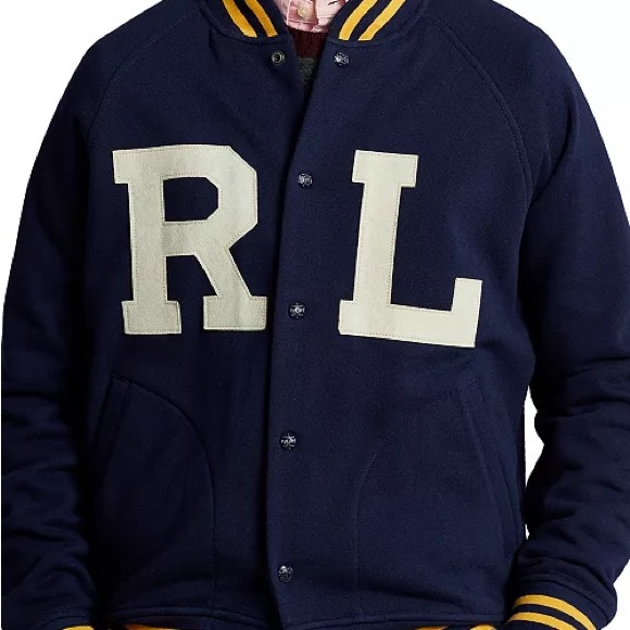 Polo Ralph Lauren Men’s Letterman Jacket NWT - Picture 5 of 8